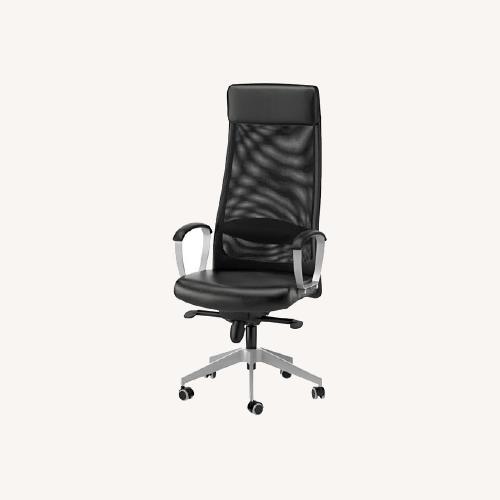 Used IKEA Markus Leather Rolling Desk Chair for sale on AptDeco