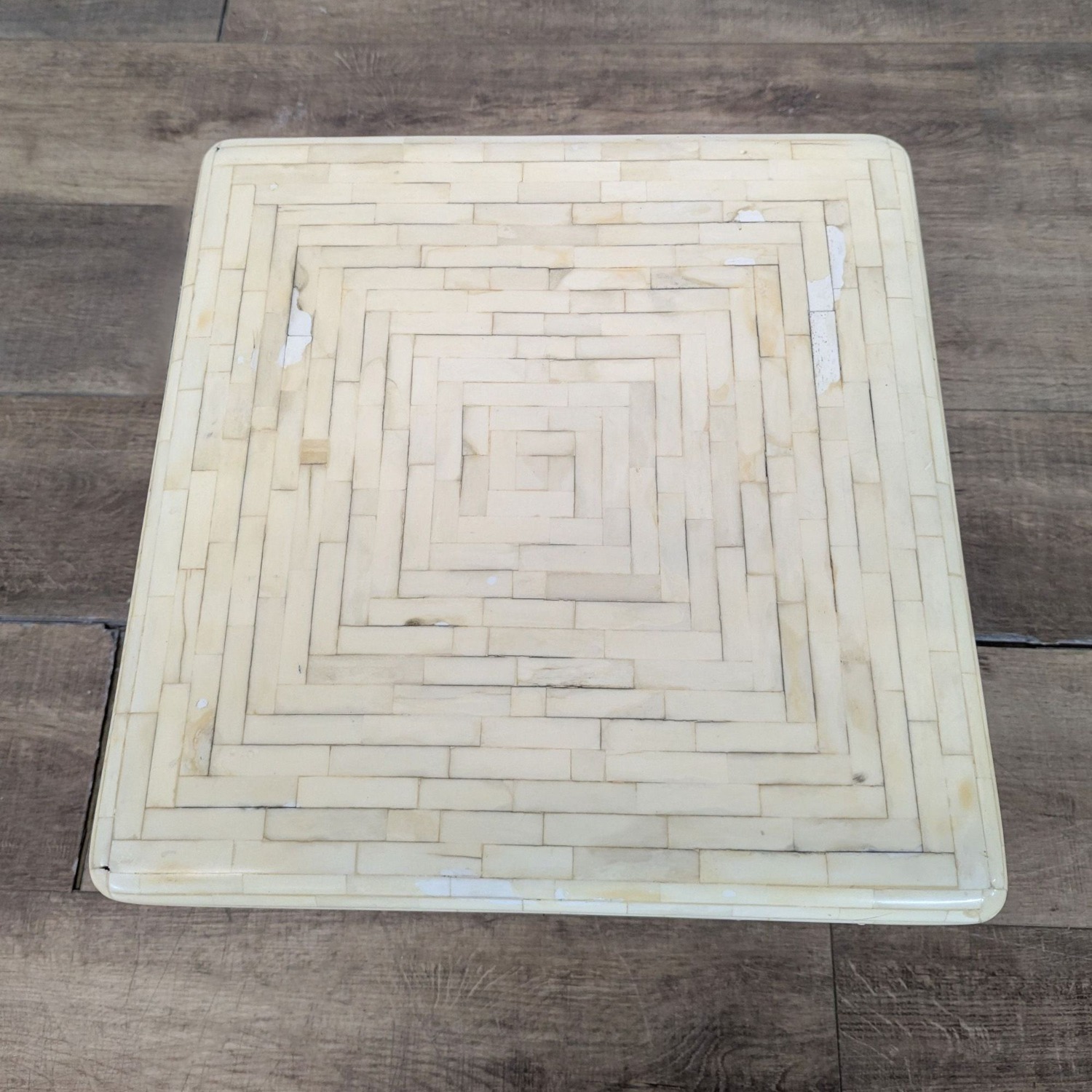 Bone Inlay Accent Table - image-2
