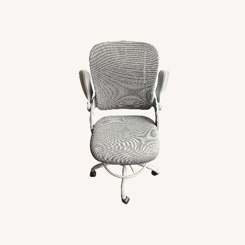 Used Light Gray Fabric Office Chair for sale on AptDeco