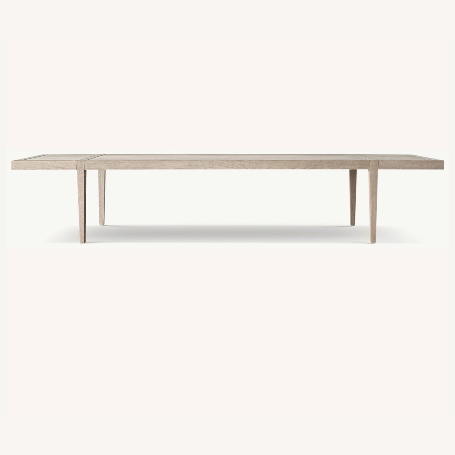 Restoration Hardware French White Oak Dining Table - image-10