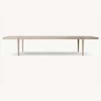 Restoration Hardware French White Oak Dining Table