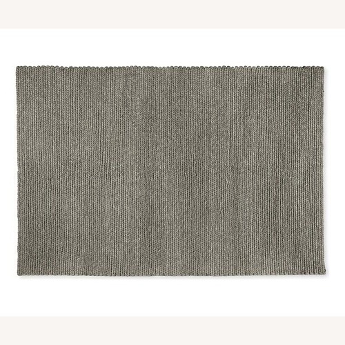 Used Room & Board Cable 8'2"x11'6" Rug in Charcoal for sale on AptDeco