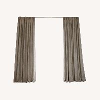 Custom Curtains Blue Curtain