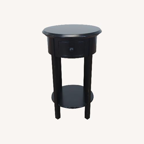 Used Target Home Round One Drawer Accent Table for sale on AptDeco