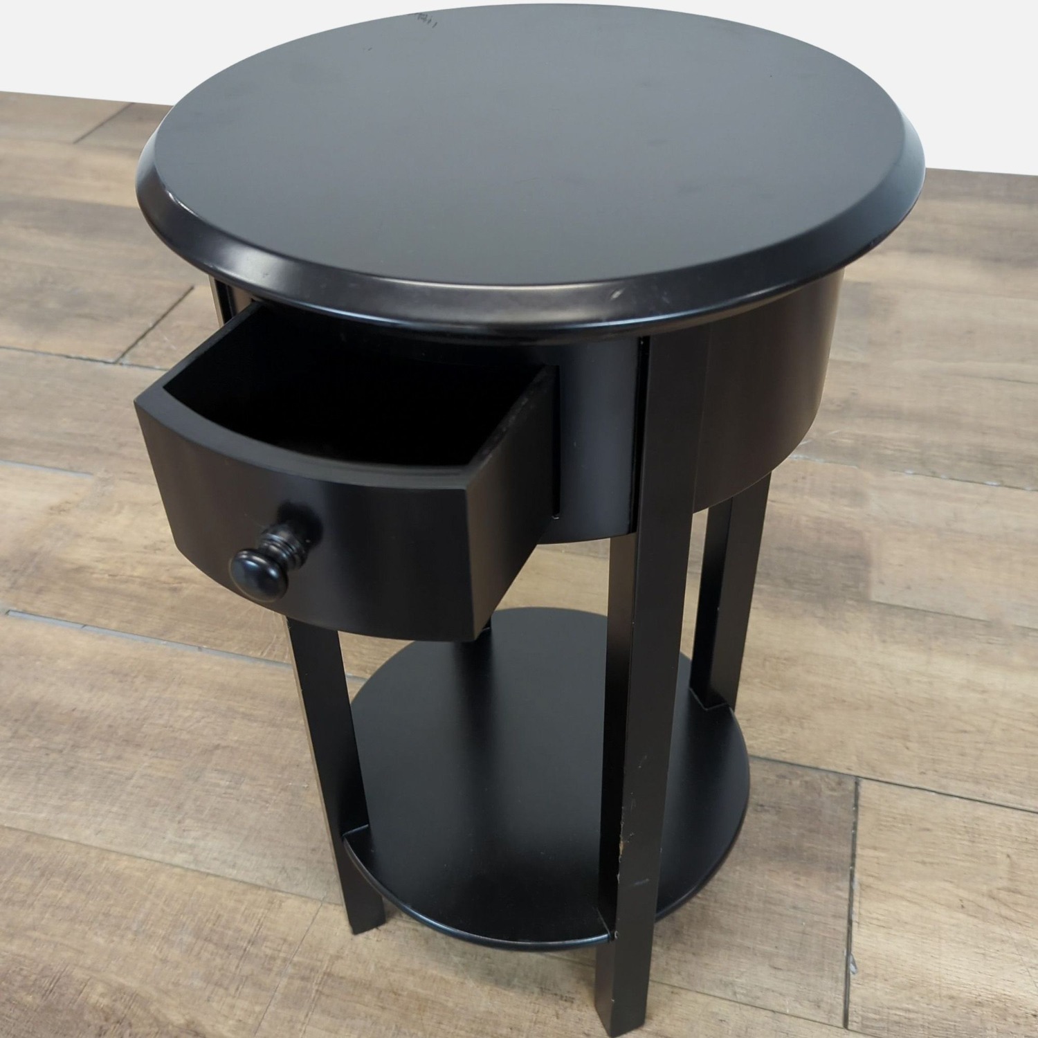 Target Home Round One Drawer Accent Table - image-2