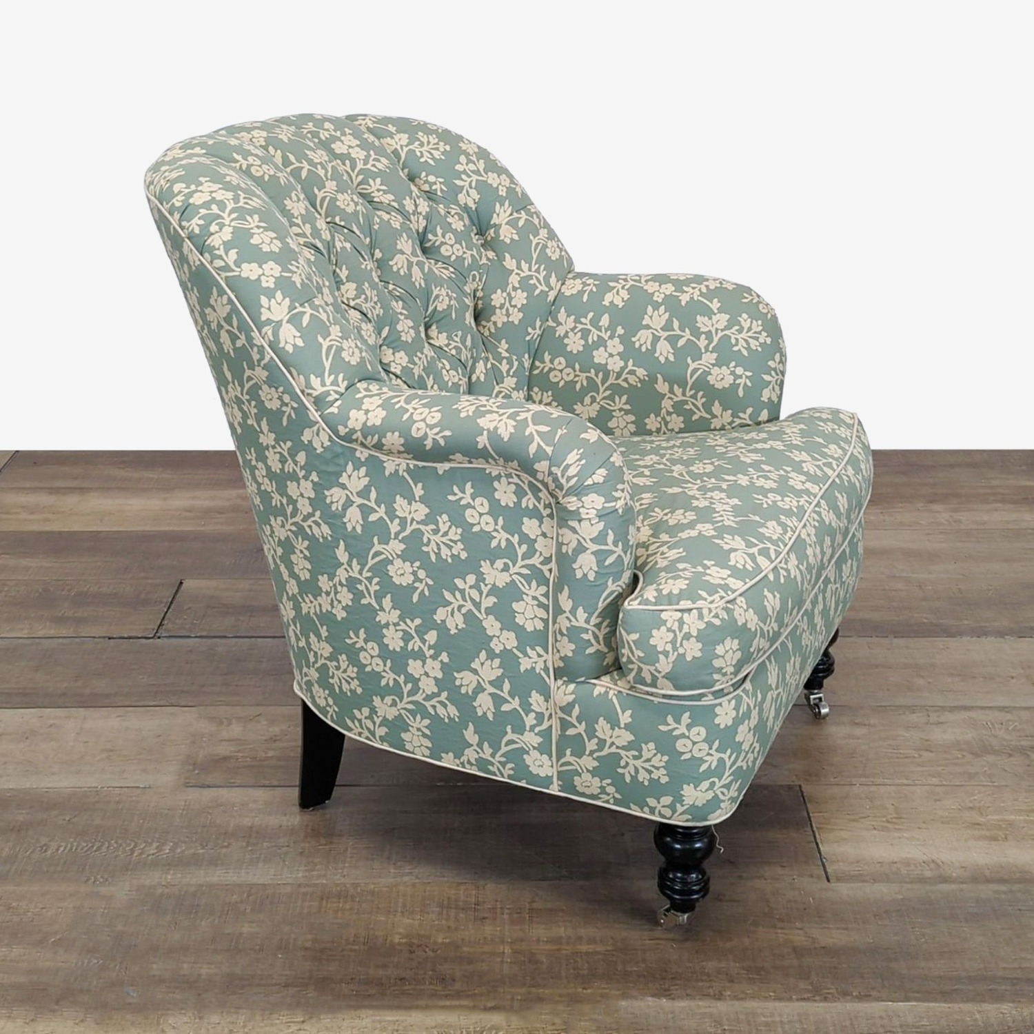 Cisco Brothers Floral Tufted Lounge Chair  - image-1