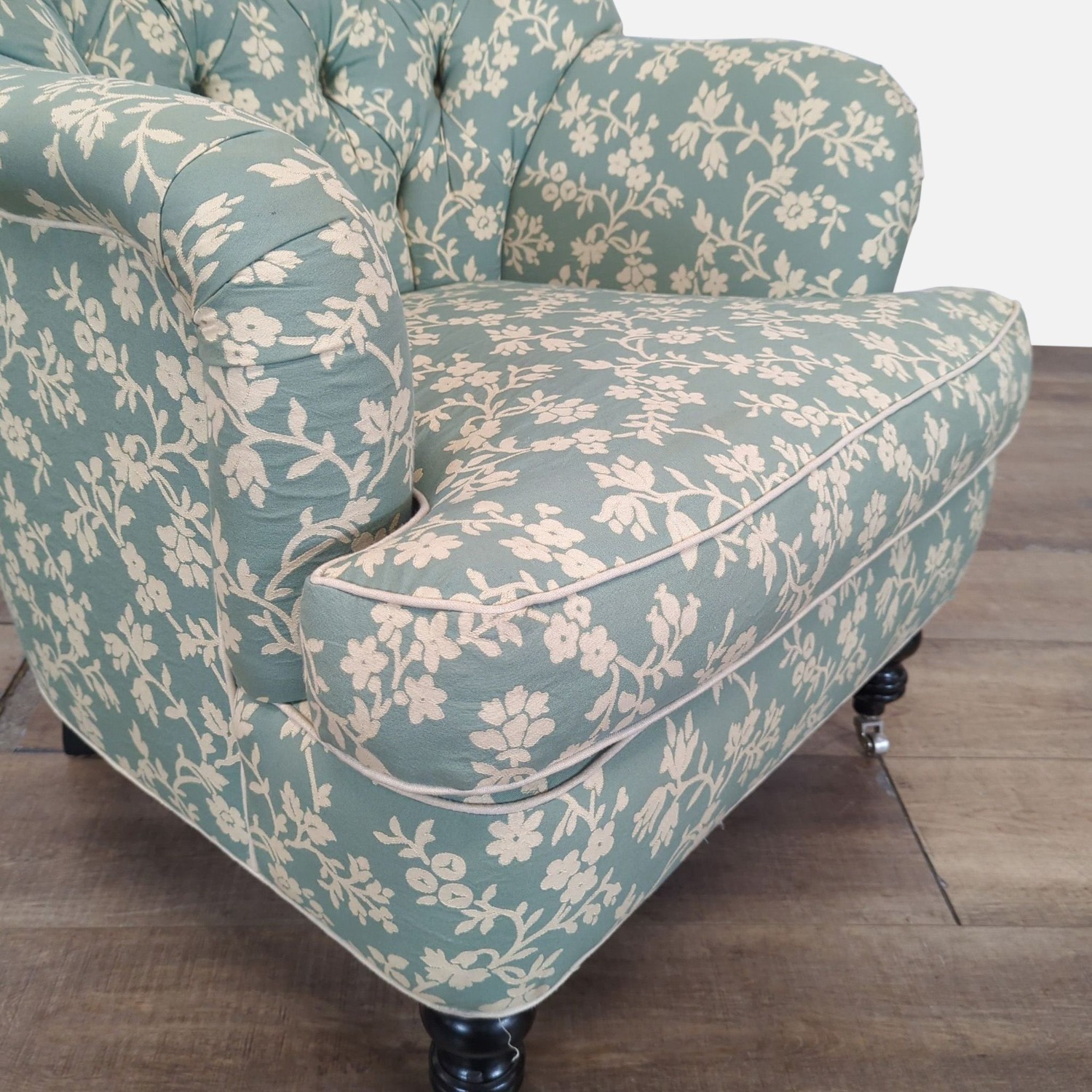 Cisco Brothers Floral Tufted Lounge Chair  - image-2