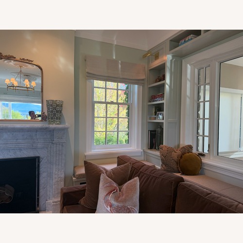 Used Regal Drapes Natural Linen Curtain for sale on AptDeco