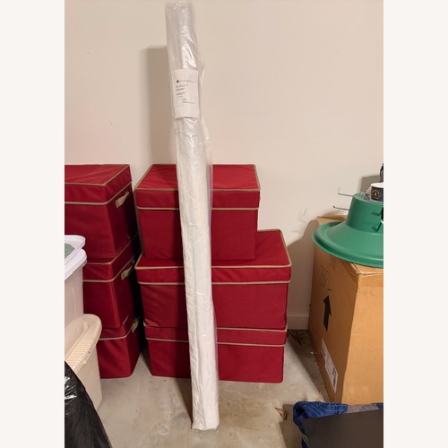 Used Regal Drapes Natural Linen Curtain for sale on AptDeco