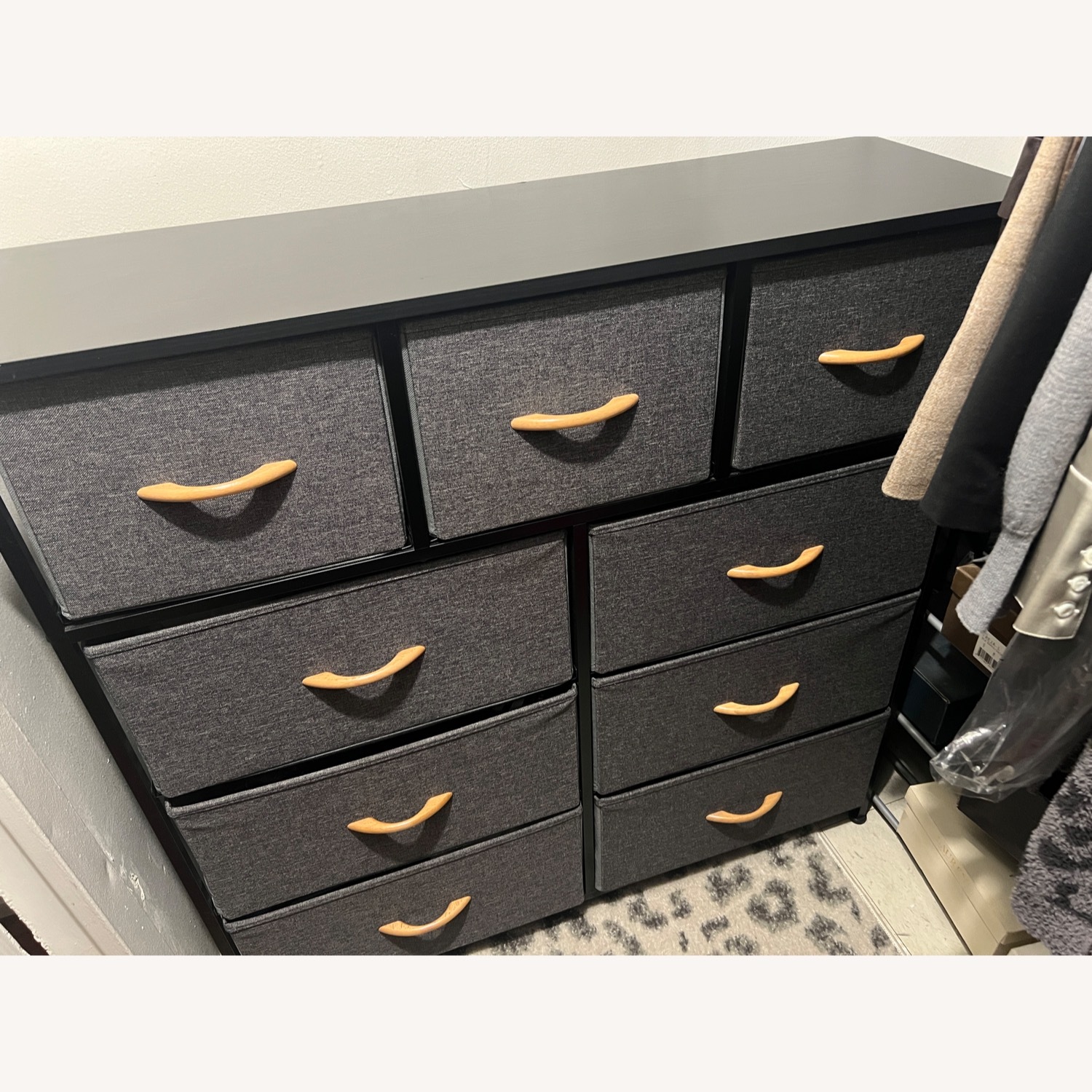 IKEA Dark Gray Fabric Dresser - image-3
