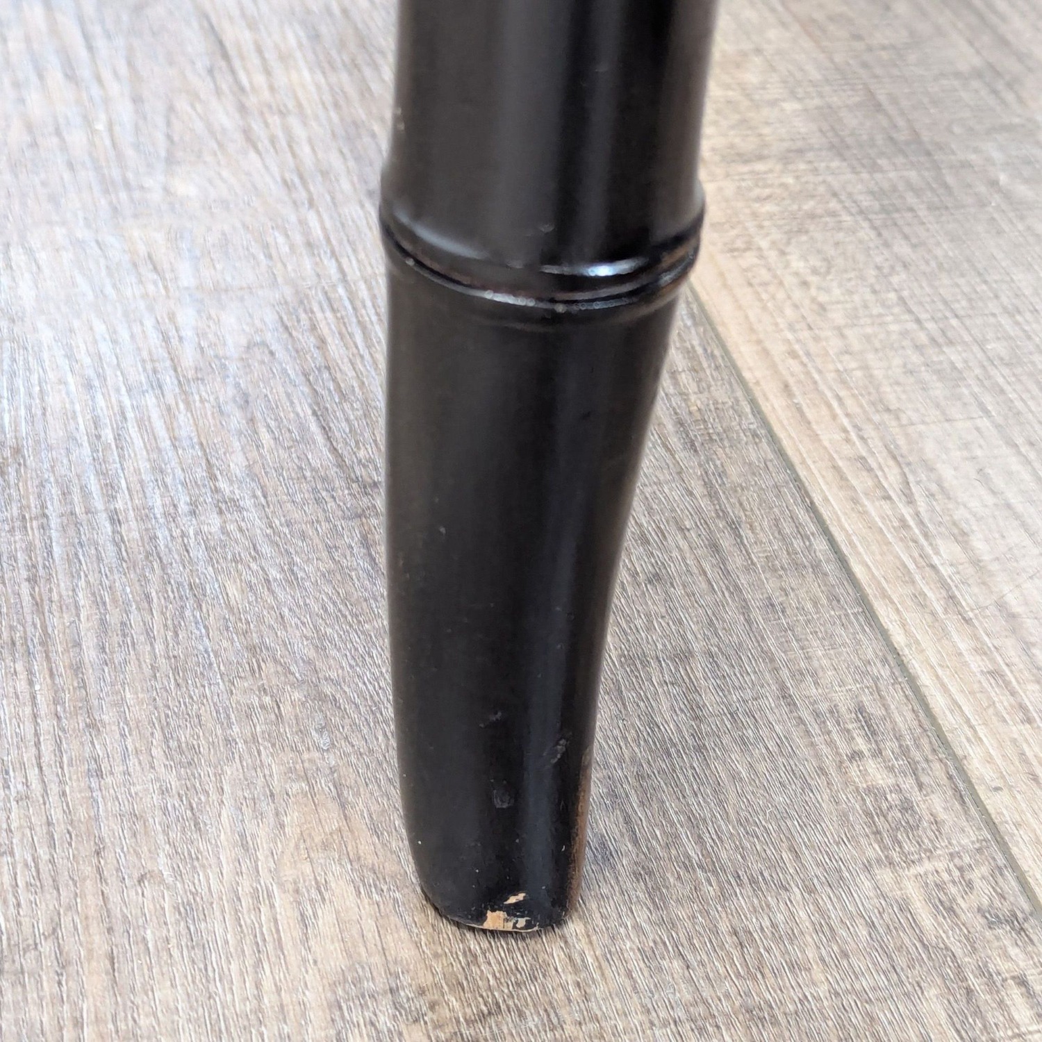 Faux Bamboo and Cane Bench - image-5