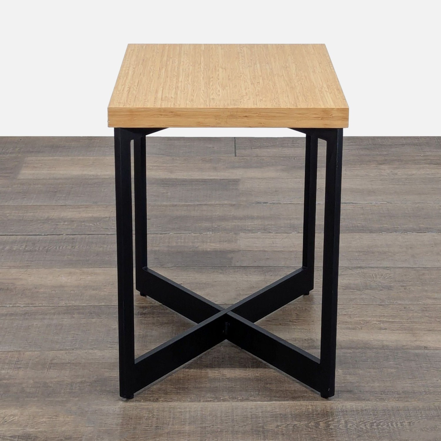Natural Bamboo Side Table - image-1