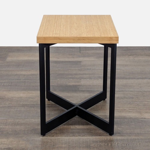 Used Natural Bamboo Side Table for sale on AptDeco