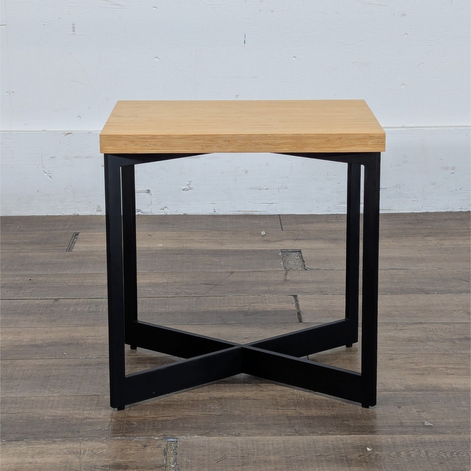 Natural Bamboo Side Table - image-5