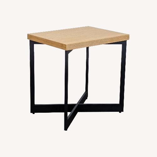 Used Natural Bamboo Side Table for sale on AptDeco