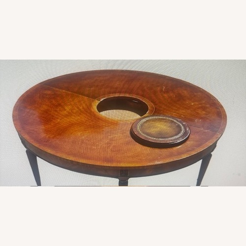 Used Vintage/Antique Dark Brown Wood Coffee Table for sale on AptDeco