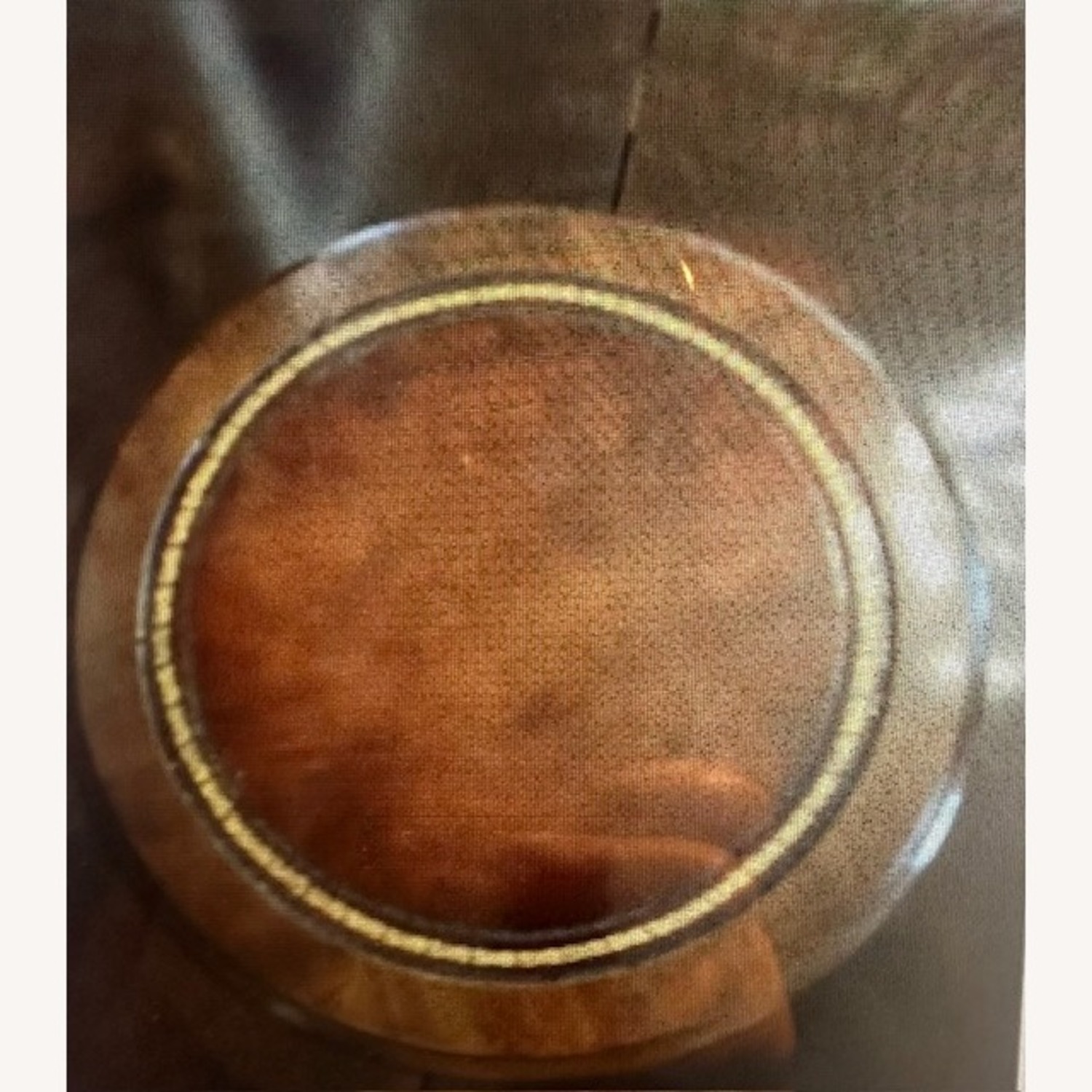 Vintage/Antique Dark Brown Wood Coffee Table - image-5