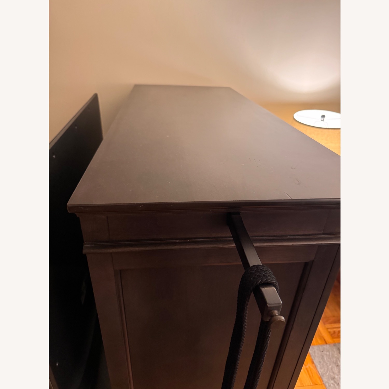 Universal Furniture Postscript Dark Brown Wood Armoire - image-3