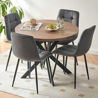 Amazon Dark Brown Wood Dining Table