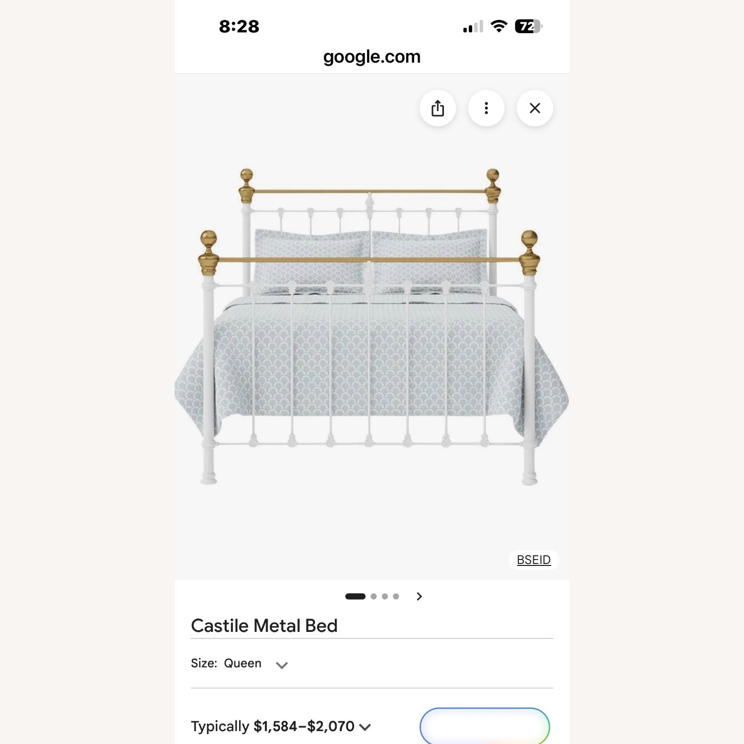 Edinburgh Iron Bed - image-1