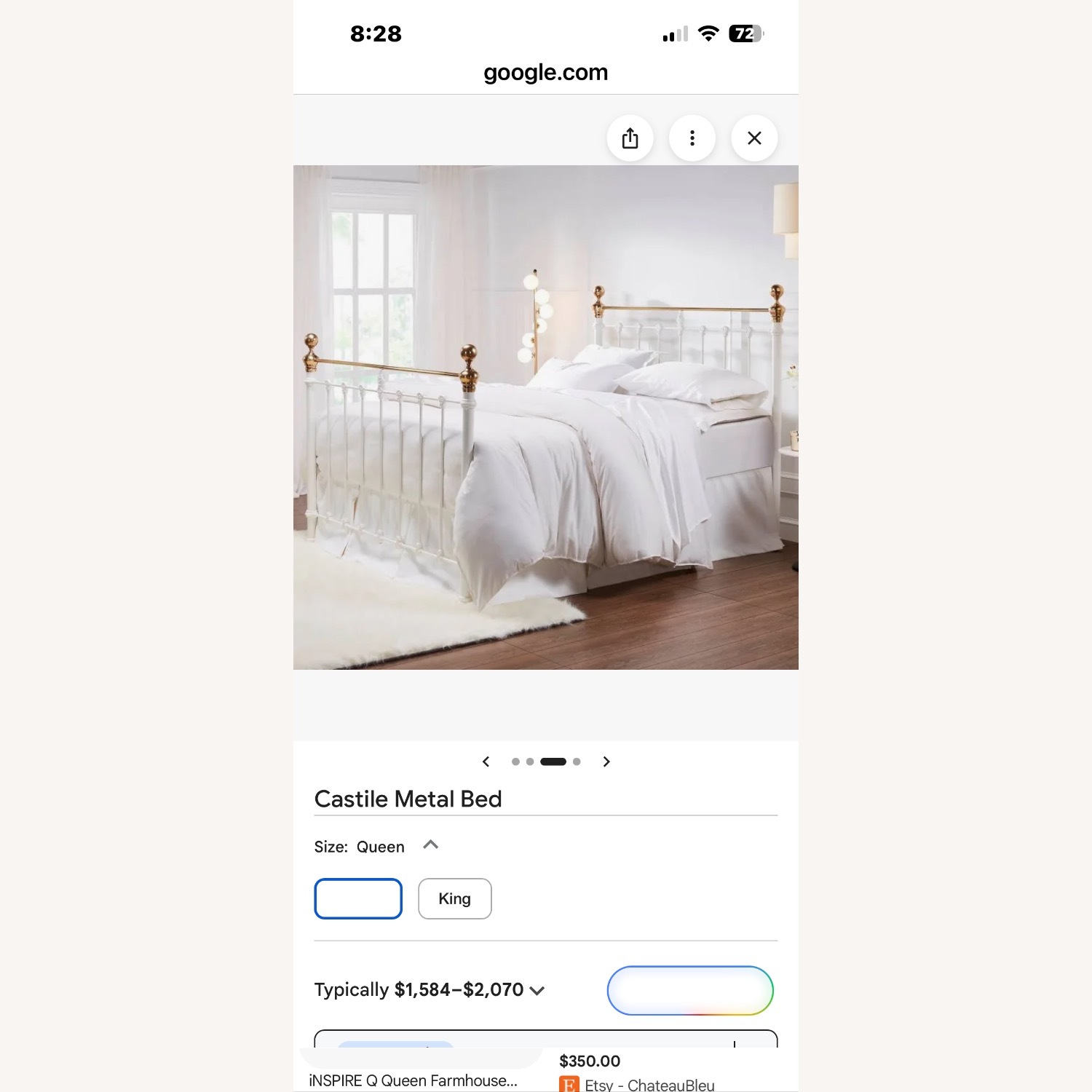 Edinburgh Iron Bed - image-2