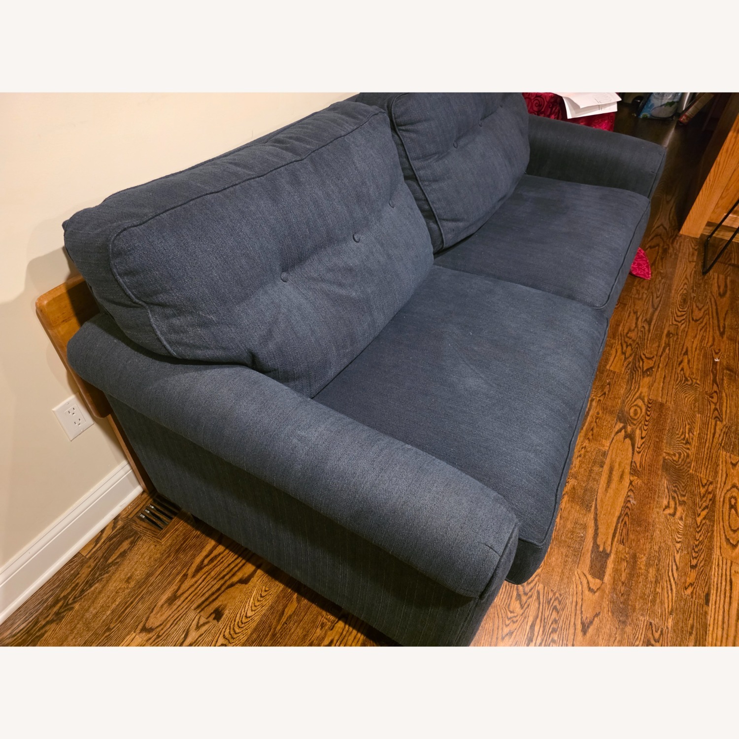 La-Z-Boy Blue Fabric 2 Seater Sofa - image-2