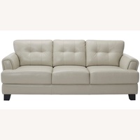 Raymour & Flanigan Diego Leather Sofa