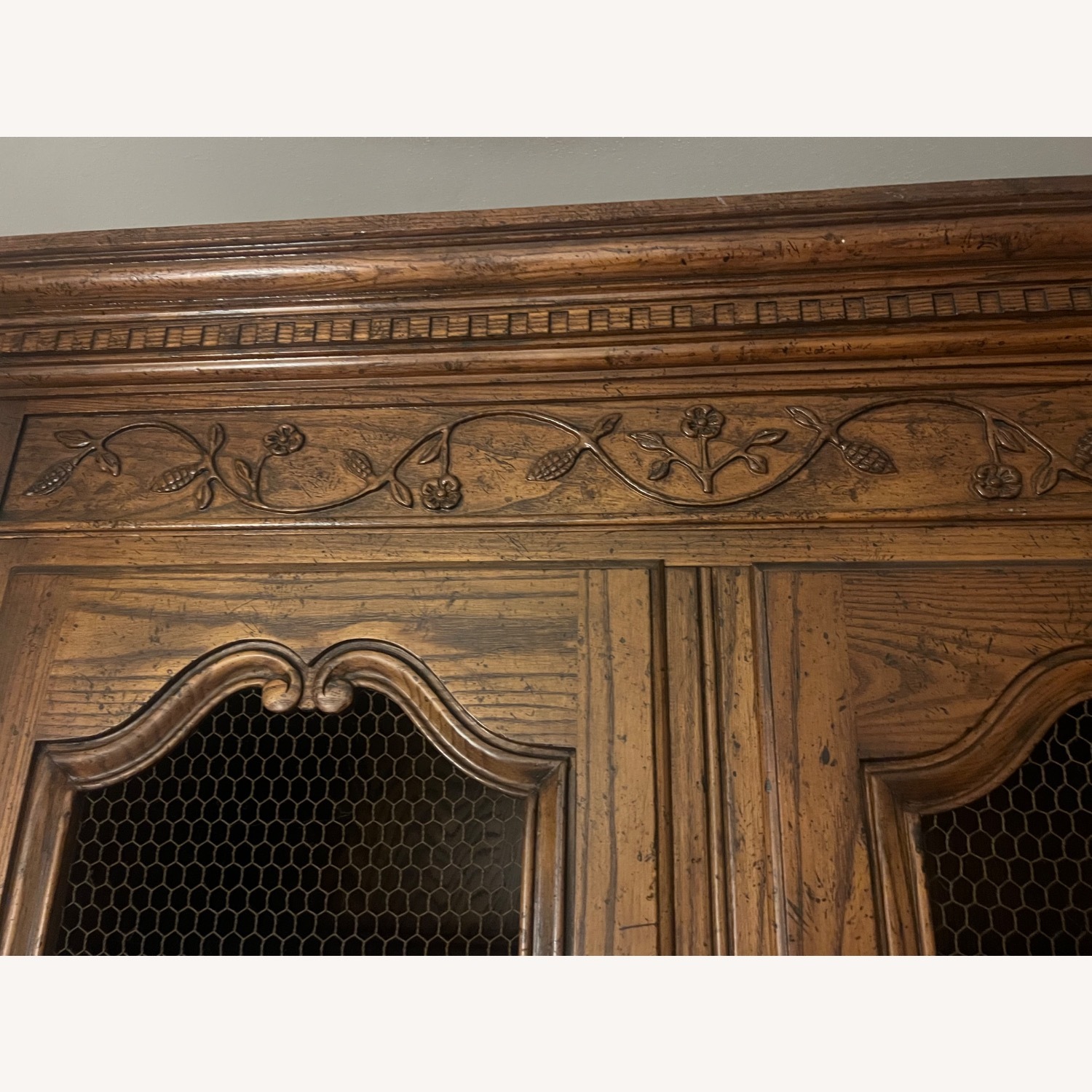 Baker Furniture Dark Brown Wood Wall Unit - image-3