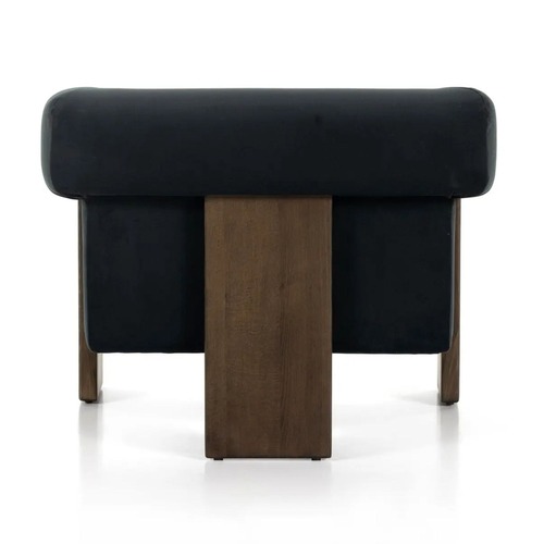 Used Heavenly Cairo Modern Chair in Velvet Smoke for sale on AptDeco