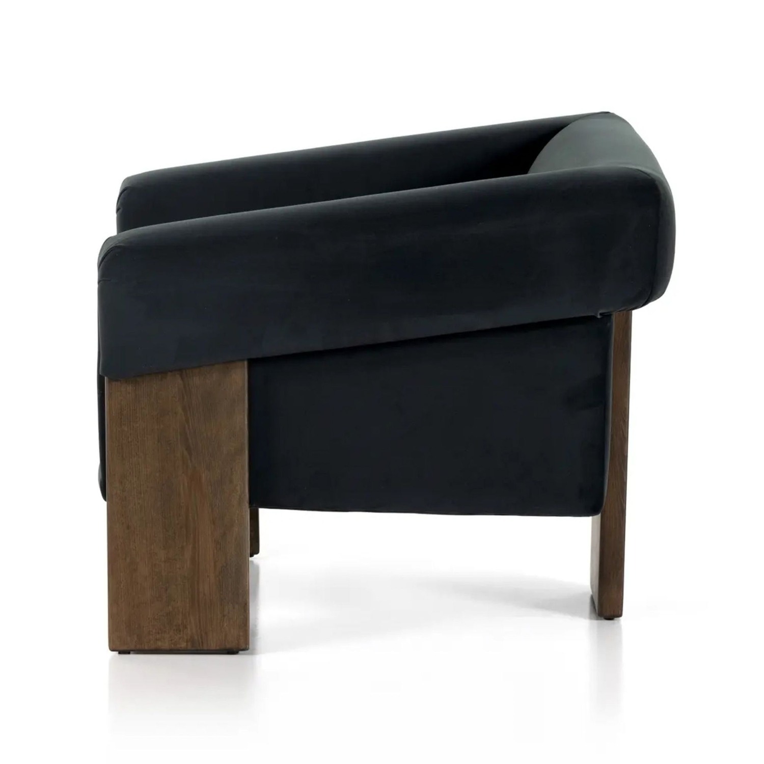 Heavenly Cairo Modern Chair in Velvet Smoke - image-2