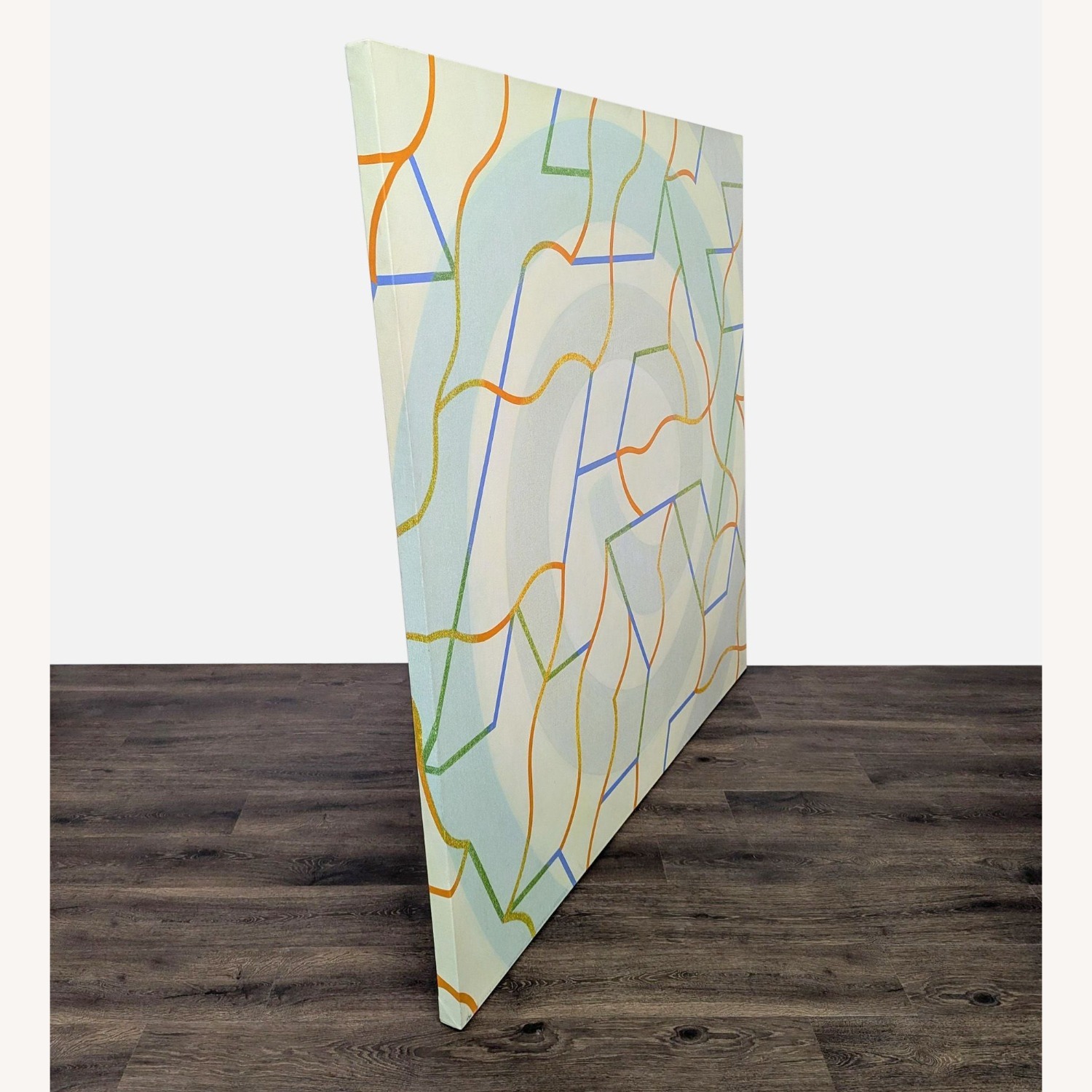 Spiral Grid on Canvas by Michele Sudduth - image-3