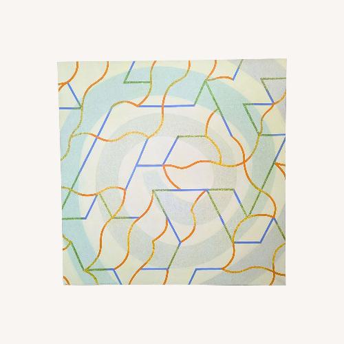 Used Spiral Grid on Canvas by Michele Sudduth for sale on AptDeco