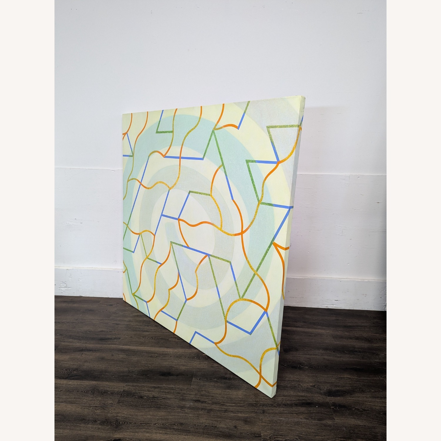 Spiral Grid on Canvas by Michele Sudduth - image-4