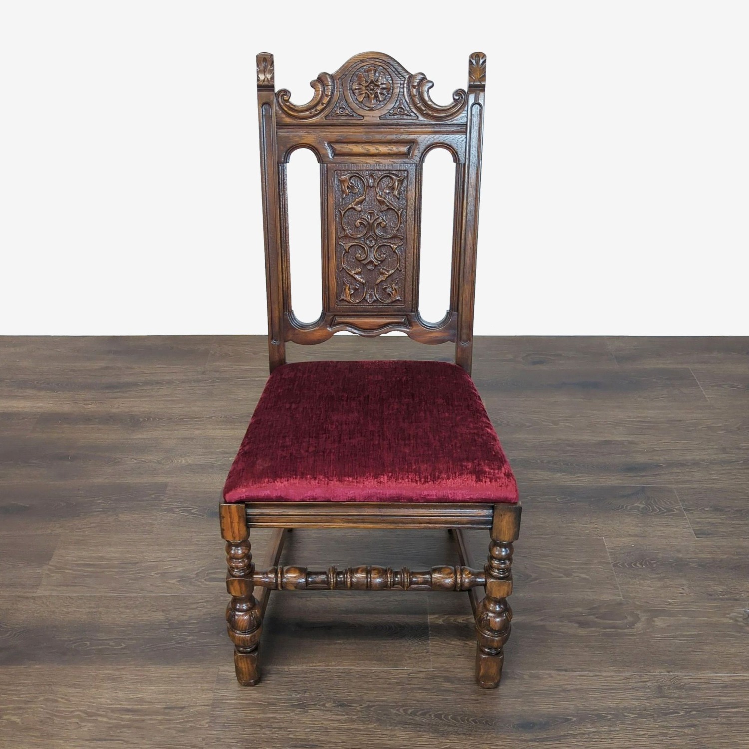 20thCentury Renaissance Revival 7-Piece Dining Set - image-3