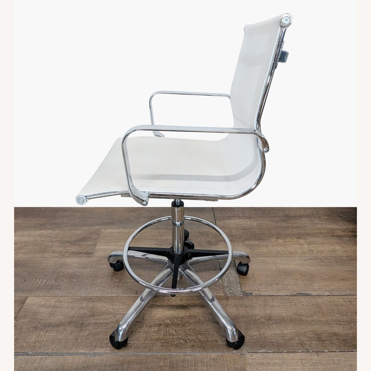 Woodstock Marketing Joan Contemporary Desk Stool - image-3