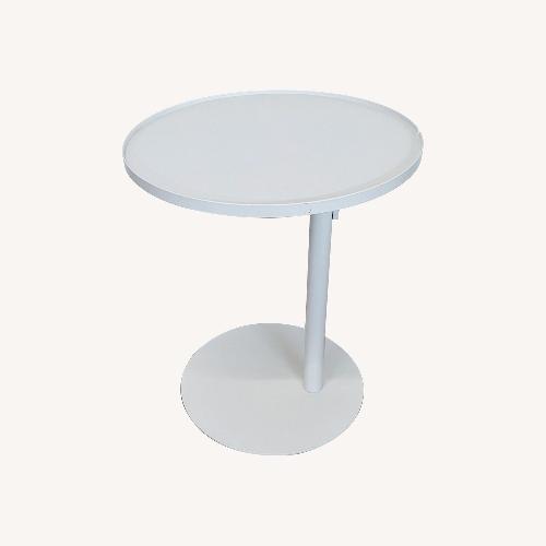Used Metal Adjustable Side Table for sale on AptDeco