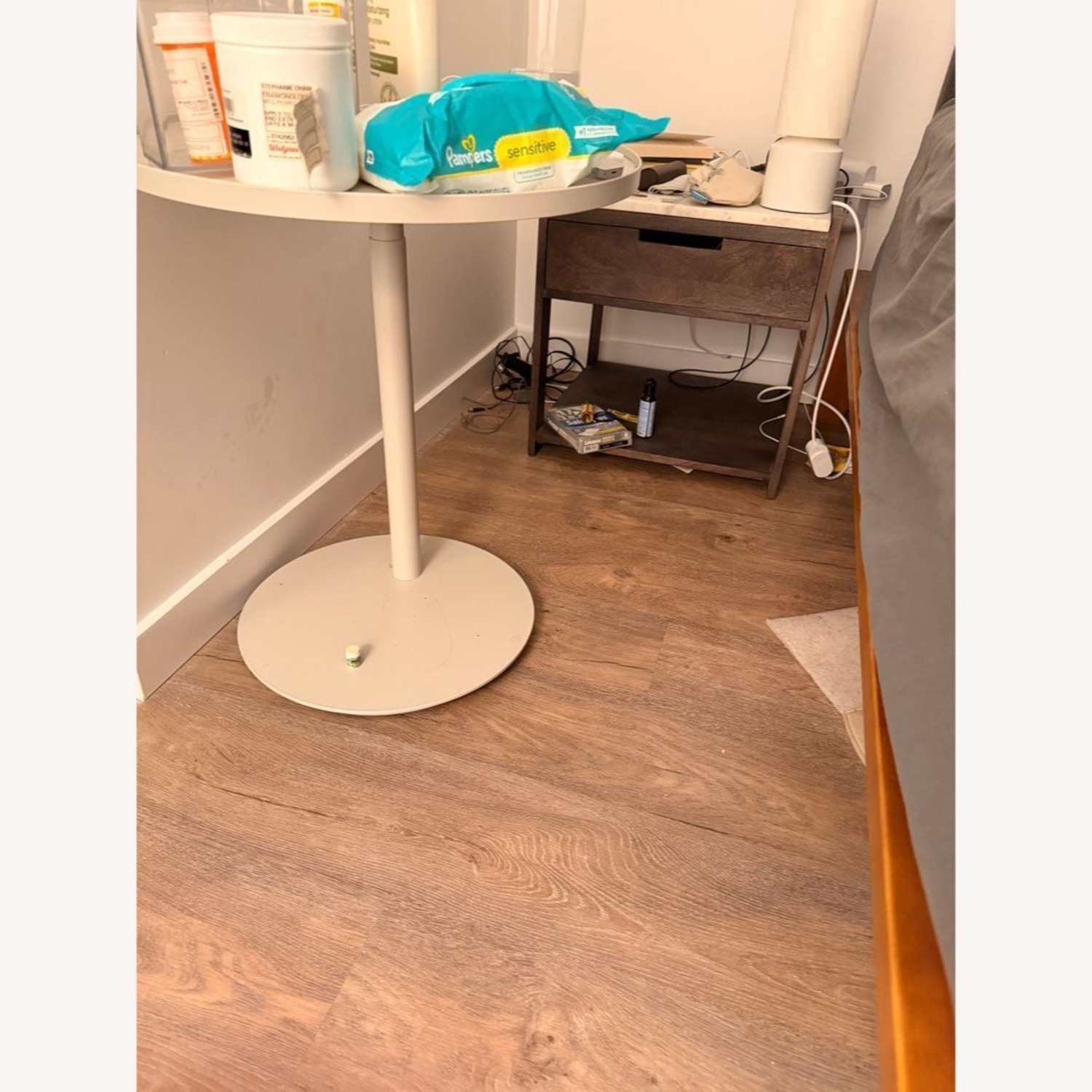 Metal Adjustable Side Table - image-4