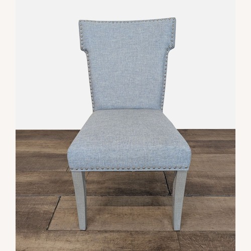 Used Upholstered Dining Chair with Nailhead Trim	 for sale on AptDeco