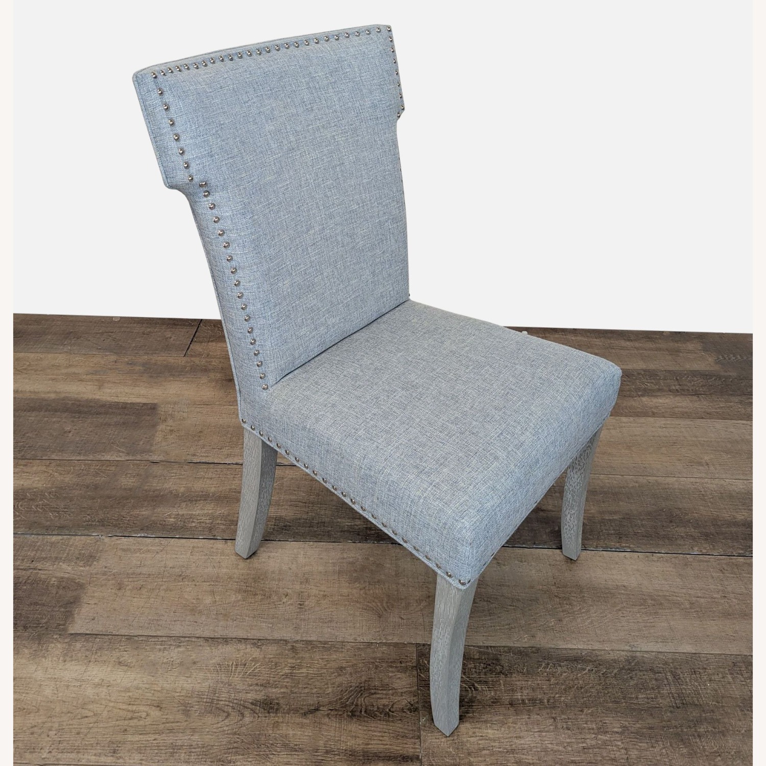 Upholstered Dining Chair with Nailhead Trim - image-2