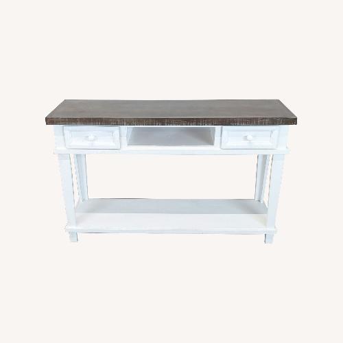 Used Rustic Furniture Depot Suburban Farmhouse Console for sale on AptDeco