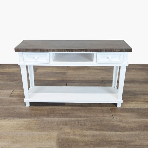 Used Rustic Furniture Depot Suburban Farmhouse Console for sale on AptDeco