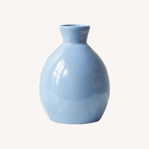 Used etúHome  Blue Ceramic Artisanal Vase for sale on AptDeco