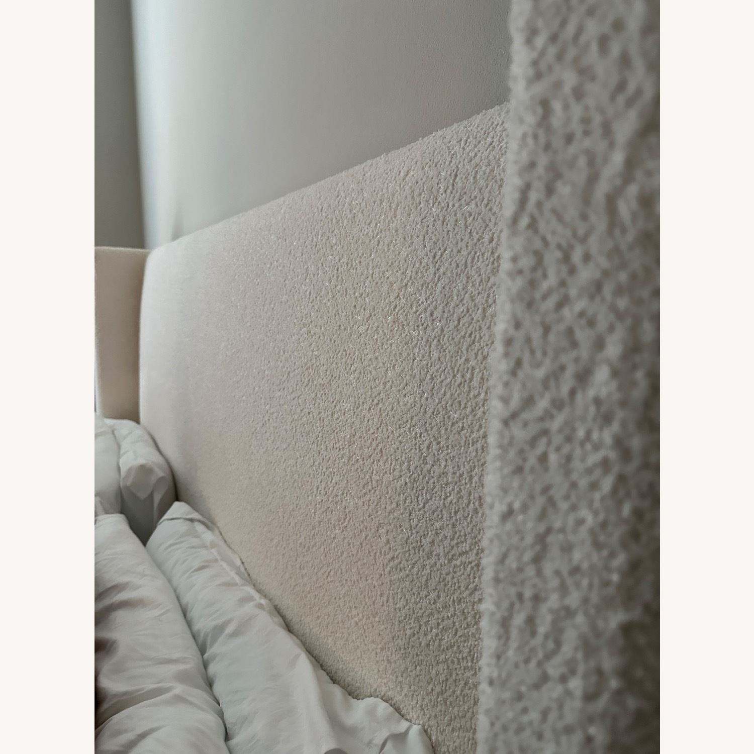 Alena Beige Upholstered King Bed - image-4