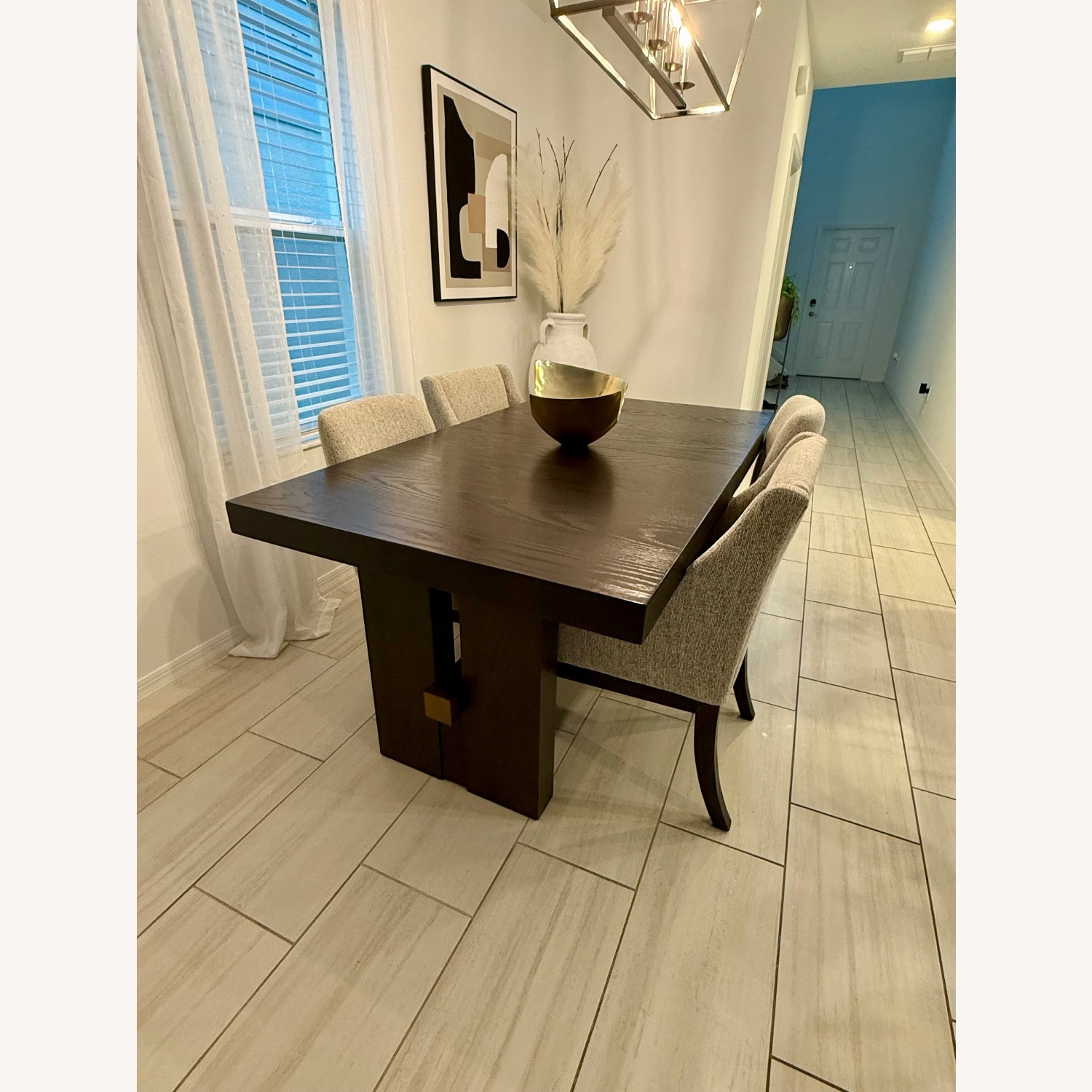 Ashley Furniture Burkhaus Dark Brown Dining Set - image-2