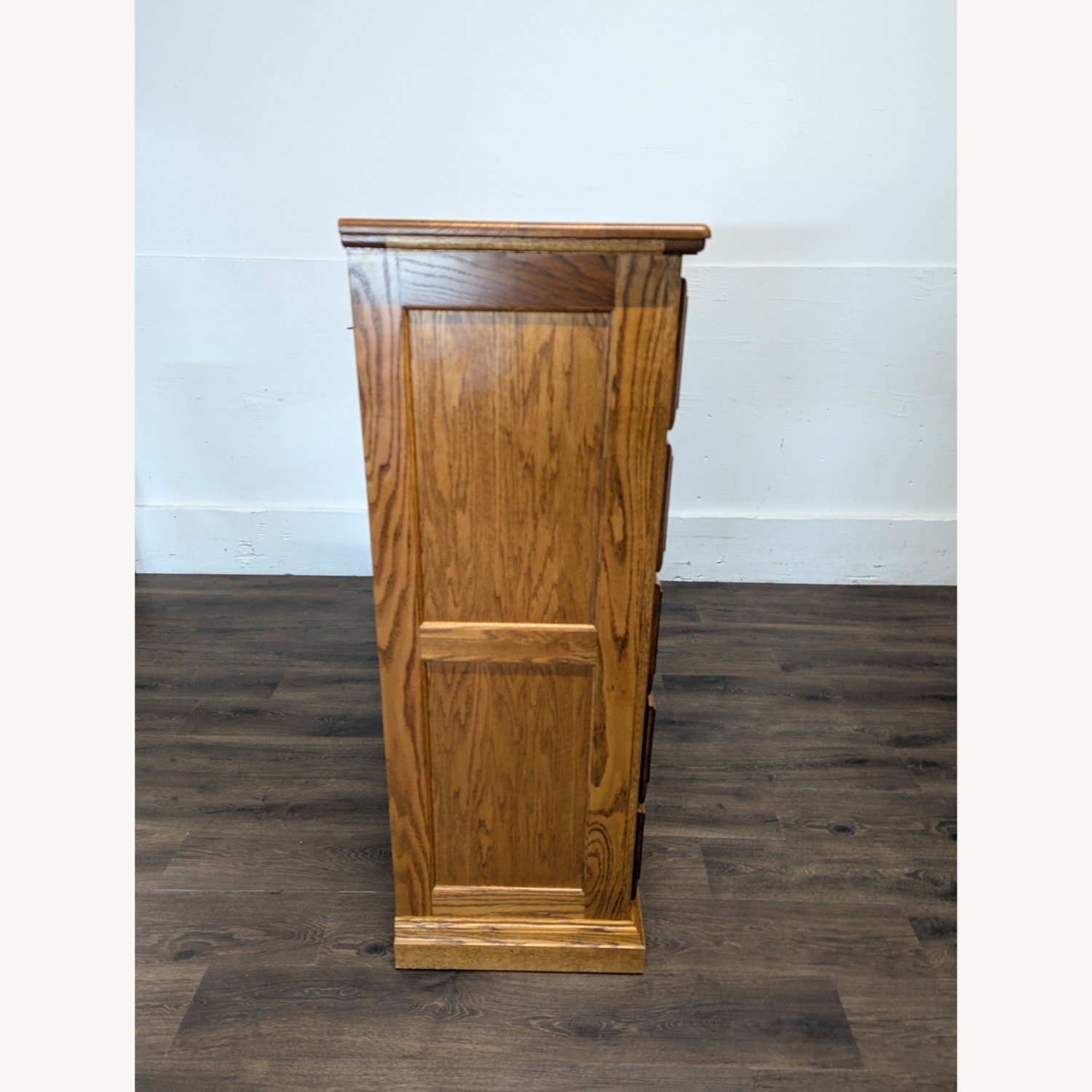 Classic Oak Chest with Cabinet - image-6
