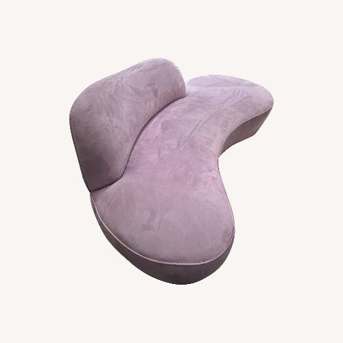 Used Vladimir Kagan American Leather Curved Zoe Sofa for sale on AptDeco