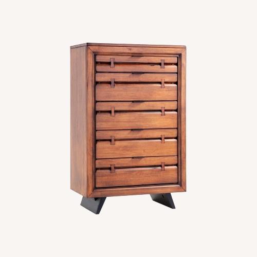 Used Canyon Dark Brown Brazilian Wood Dresser for sale on AptDeco