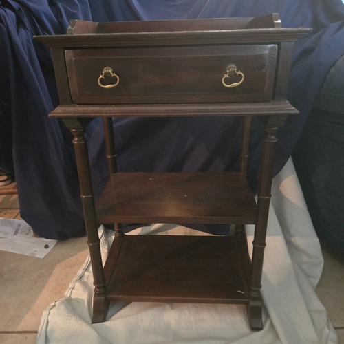 Used Solid Wood Pennsylvania House Side Table for sale on AptDeco