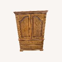 Wooden Clothing Armoire