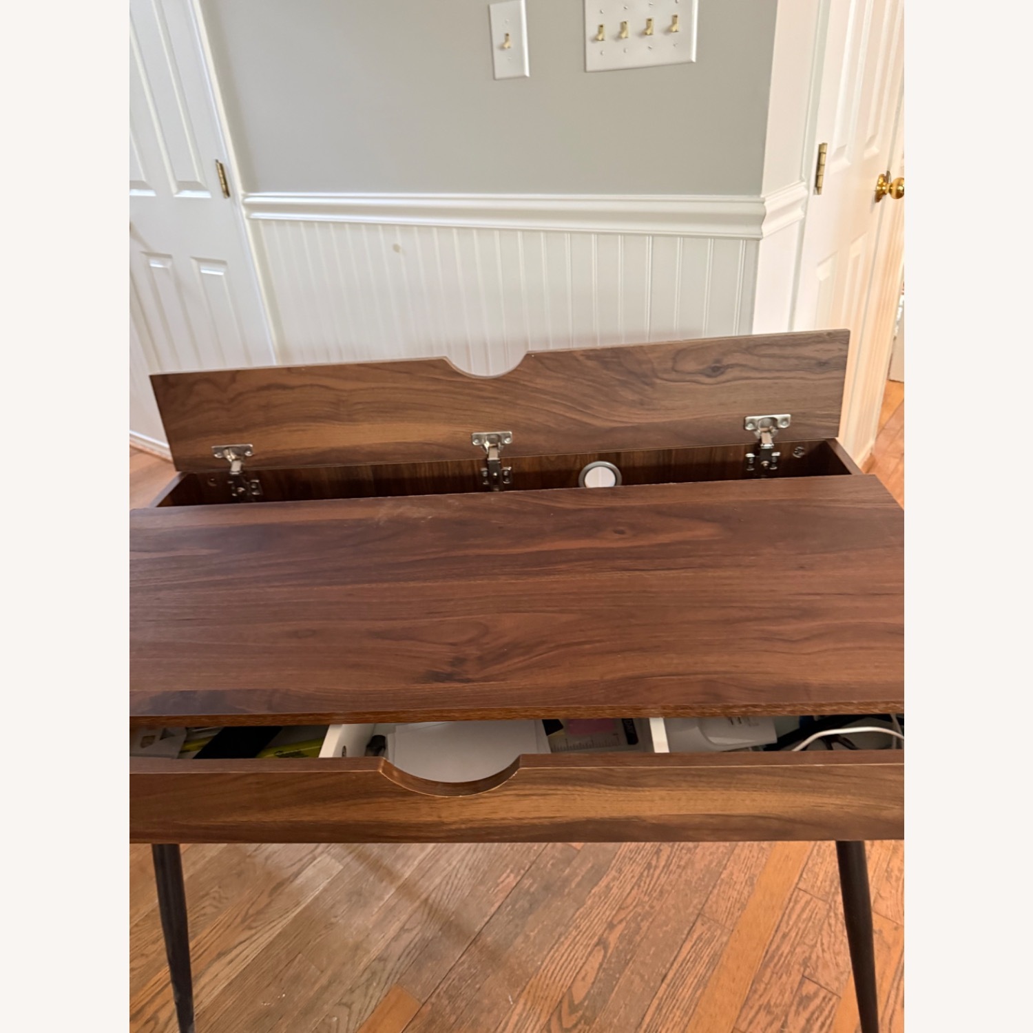 Dark Brown Desk - image-2